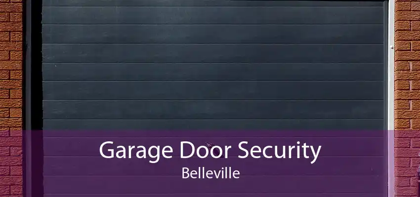 Garage Door Security Belleville
