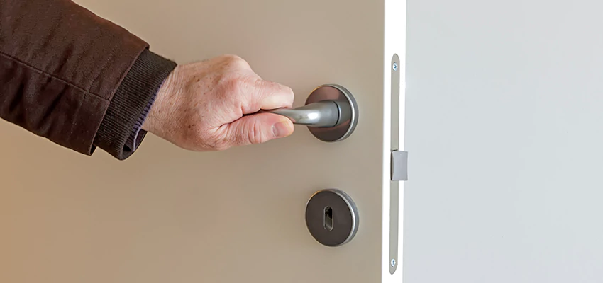 Restroom Locks Privacy Bolt Installation in Belleville, Illinois