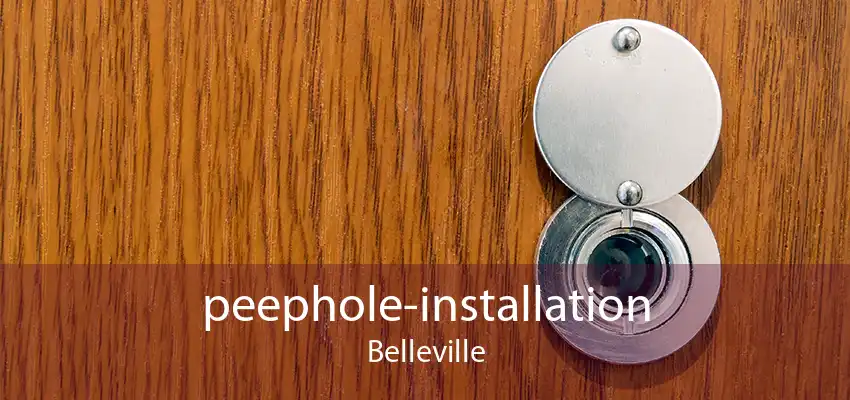 peephole-installation Belleville